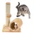 FurryFusion Mini Cat Tree with Sisal Scratching Post FurryFusion Mini Cat Tree with Sisal Scratching Post