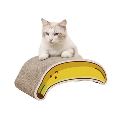 FurryFusion Griffeuse pour chat en forme de banane FurryFusion Griffeuse pour chat en forme de banane