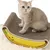 FurryFusion Griffeuse pour chat en forme de banane