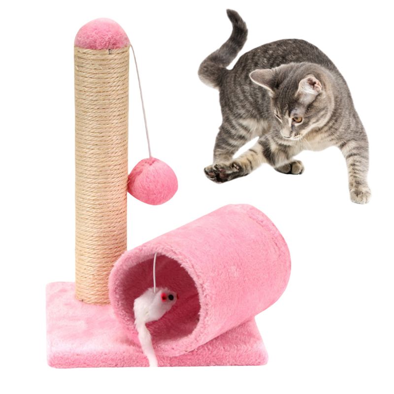 FurryFusion Mini Cat Tree with Sisal Scratching Post