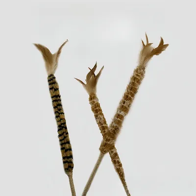 FurryFusion Bâton à Chat avec Plumes et Cloche