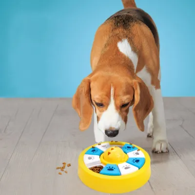 FurryFusion Bol anti - glouton et jouet à friandises pour chien