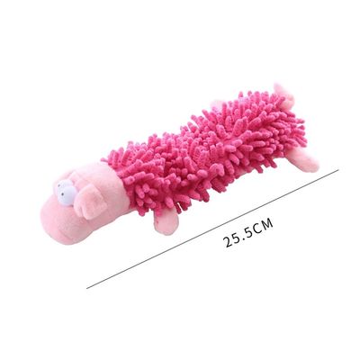 Pet Planet Jouet en Peluche Interactif Cochon Rose pour Chiots