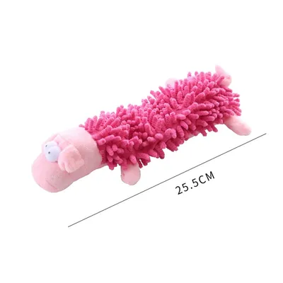 Pet Planet Jouet en Peluche Interactif Cochon Rose pour Chiots