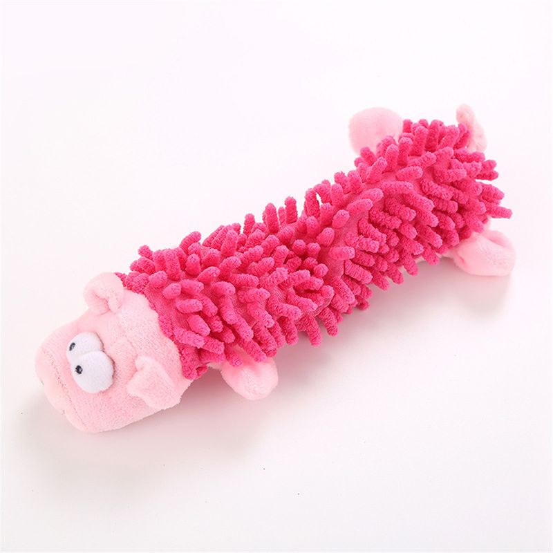 Pet Planet Jouet en Peluche Interactif Cochon Rose pour Chiots