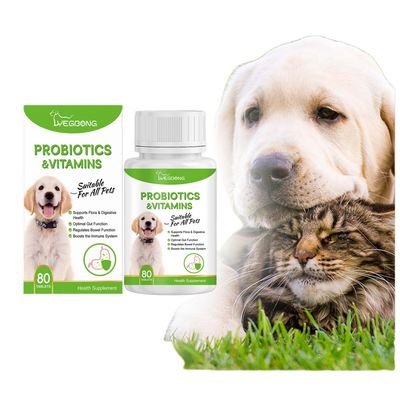 FurryFusion Comprimés de probiotiques pour animaux