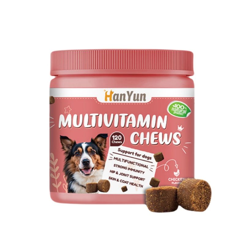 FurryFusion Comprimés de supplément vitaminique pour animaux de compagnie