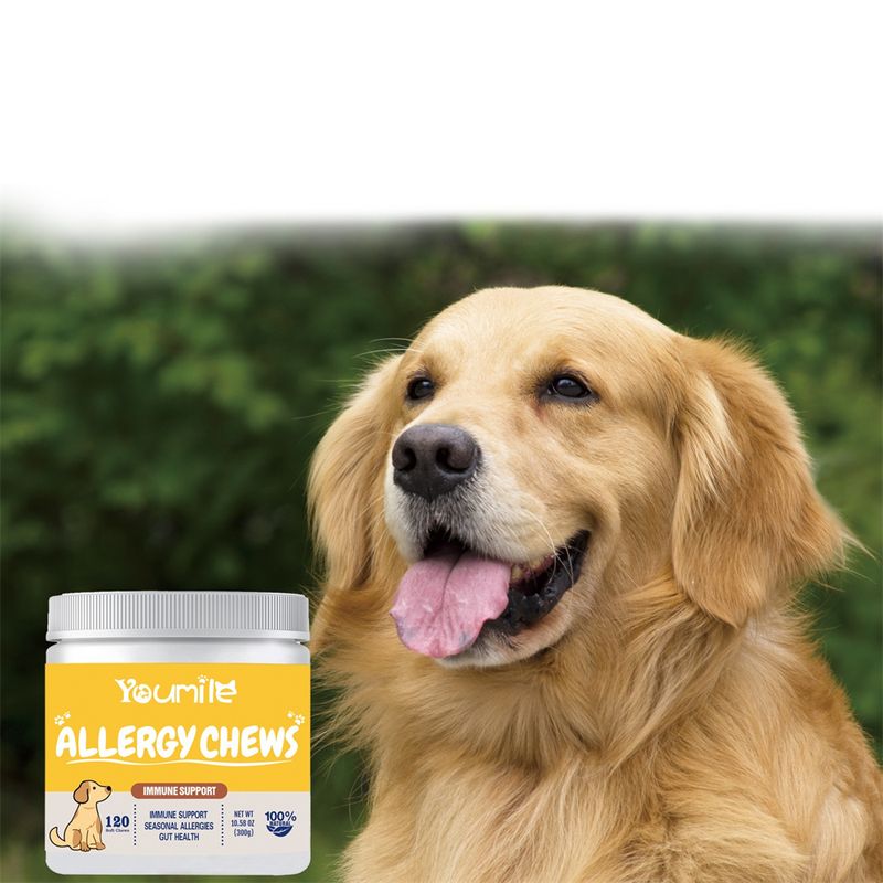 FurryFusion Comprimés Anti-allergiques pour Chiens