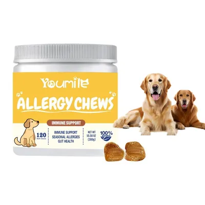 FurryFusion Comprimés Anti-allergiques pour Chiens