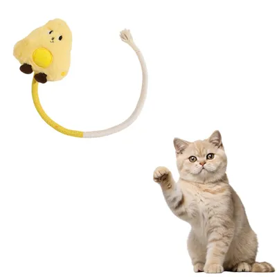 FurryFusion Jouet de corde à mâcher pour chat