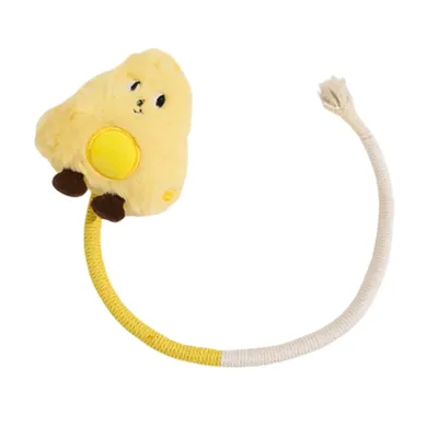 FurryFusion Jouet de corde à mâcher pour chat