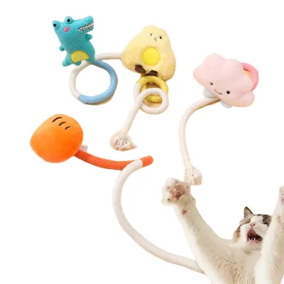 FurryFusion Jouet de corde à mâcher pour chat