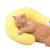 FurryFusion Oreiller pour chien en forme de point d'interrogation
