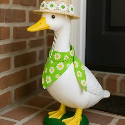 FurryFusion Accessoires de décoration en style champêtre pour oie)