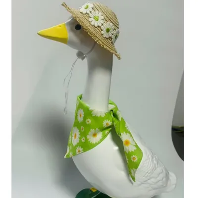 FurryFusion Accessoires de décoration en style champêtre pour oie)