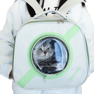 FurryFusion Sac à dos pour animaux de compagnie en forme d'ovni