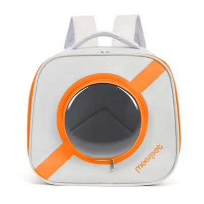 FurryFusion Sac à dos pour animaux de compagnie en forme d'ovni