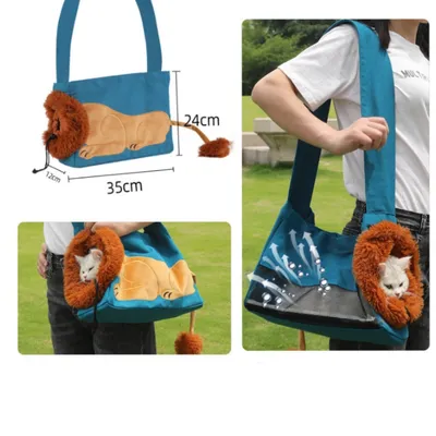 FurryFusion Sac pour chat lion