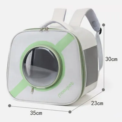 FurryFusion Sac à dos pour animaux de compagnie en forme d'ovni