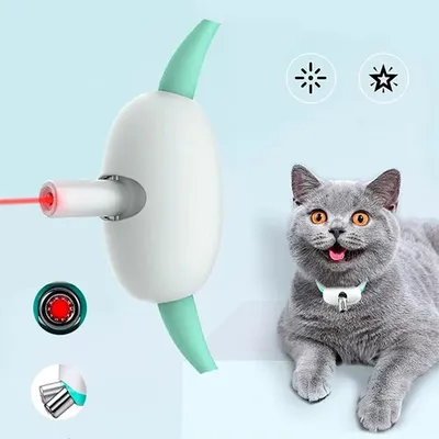 FurryFusion Collier Amusant électrique Intelligent pour Chat