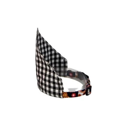 FurryFusion Bavoirs à carreaux pour chat