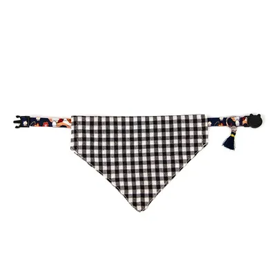 FurryFusion Bavoirs à carreaux pour chat