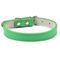 Pet Planet Collier en cuir pour chats et chiens Vert XL