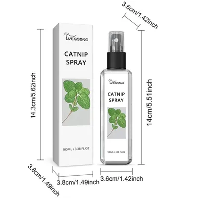 FurryFusion Spray à l'herbe à chat