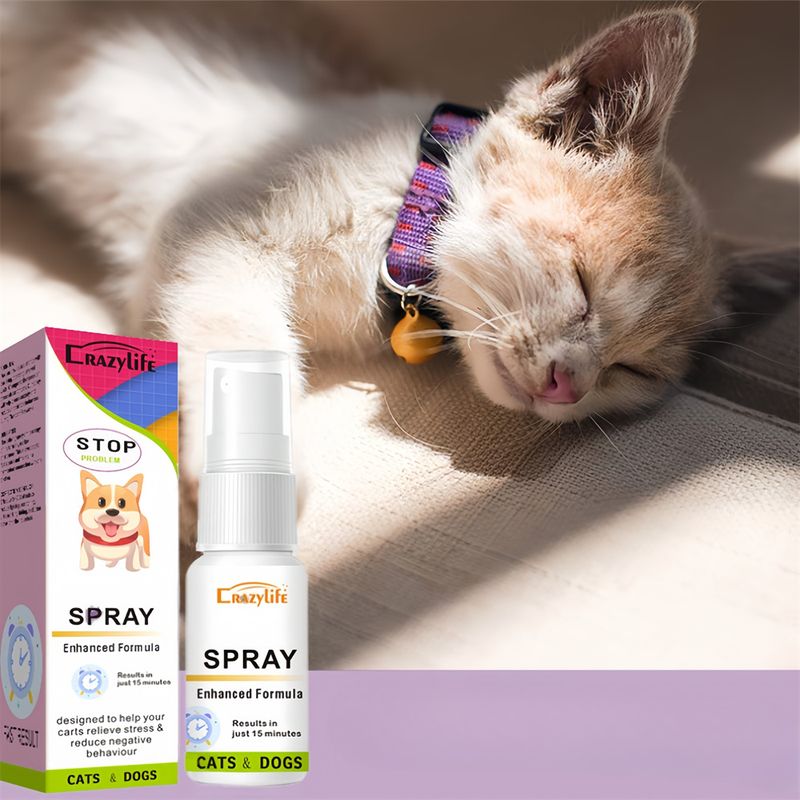FurryFusion Spray anti - stress pour chats