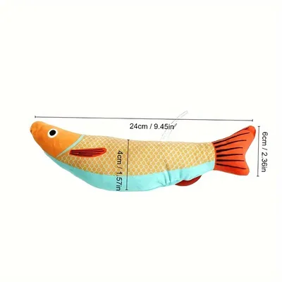 UAMLY Jouets pour chats en forme de poisson balaou UAMLY Jouets pour chats en forme de poisson balaou