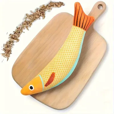 UAMLY Jouets pour chats en forme de poisson balaou UAMLY Jouets pour chats en forme de poisson balaou