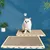 FurryFusion Griffoir pour chat, carton naturel