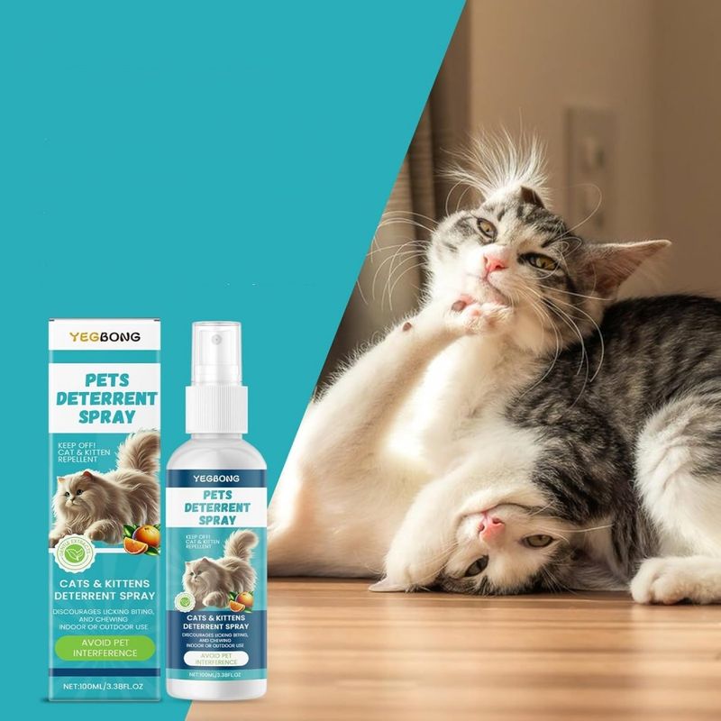 FurryFusion Spray dissuasif pour chat 100ml