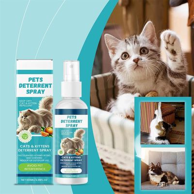 FurryFusion Spray dissuasif pour chat 100ml