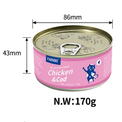 FurryFusion Nourriture en conserve pour chat 4 × 85 g