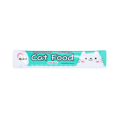 FurryFusion Bâtonnets de nourriture humide pour chats Cat Treats, 10 unités