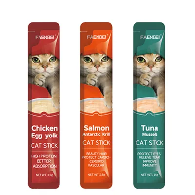 FurryFusion Friandises pour chats 60×15 g, friandises en gelée pour chats