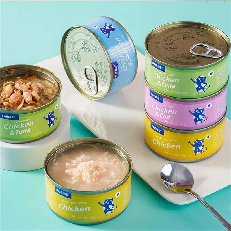 FurryFusion Nourriture en conserve pour chat 4 × 85 g