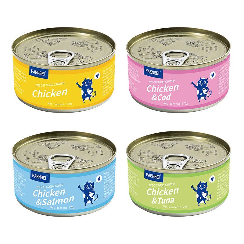 FurryFusion Nourriture en conserve pour chat 4 × 85 g