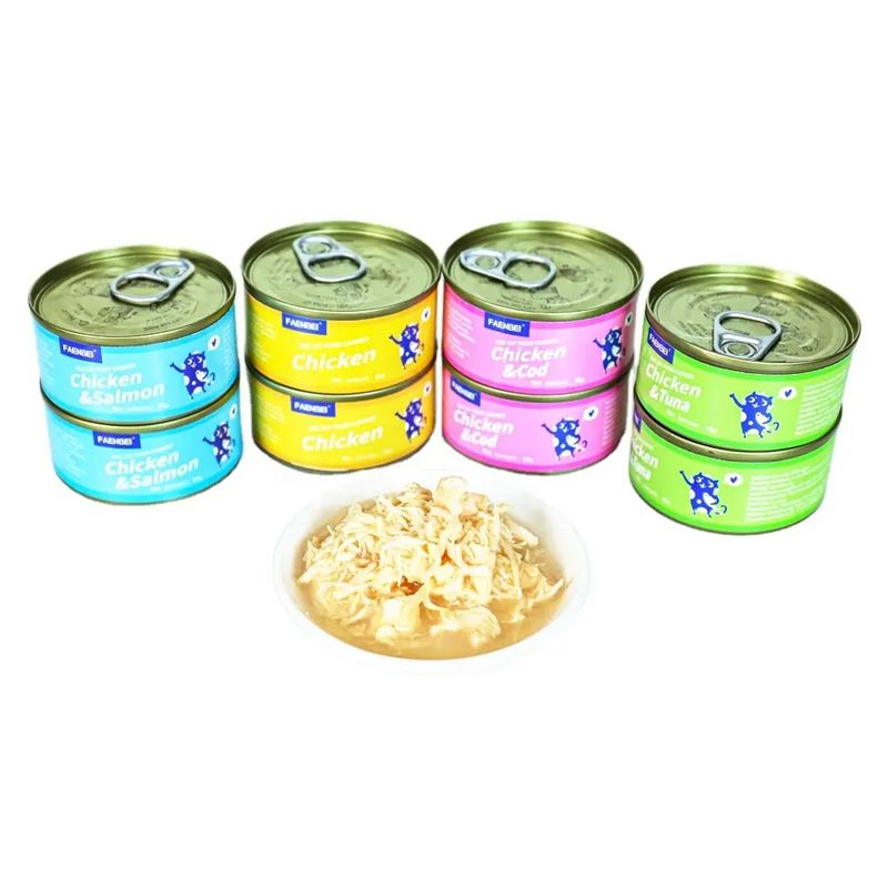 FurryFusion Nourriture en conserve pour chat 4 × 85 g