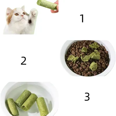 FurryFusion Bâtonnets de collation à l'herbe à chat
