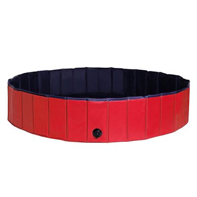 lionto piscine pliable animaux extérieur en PVC antidérapant et robuste