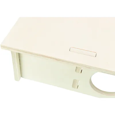 Trixie - Maison emboitable 4 chambres 30 × 12 × 30 cm pour grands hamsters,