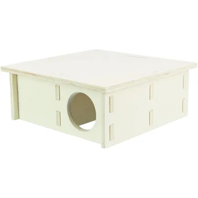 Trixie - Maison emboitable 4 chambres 30 × 12 × 30 cm pour grands hamsters,