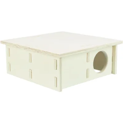 Trixie - Maison emboitable 4 chambres 30 × 12 × 30 cm pour grands hamsters,