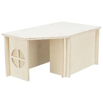 Maison pour Rongeurs Bois Cage Animaux 42 x 18 x 26 cm/