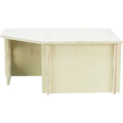 Maison pour Rongeurs Bois Cage Animaux 42 x 18 x 26 cm/