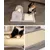 lionto arbre à chat avec poteau à griffer, planche et balle en peluche lionto arbre à chat avec poteau à griffer, planche et balle en peluche