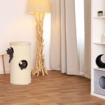 lionto Kratztonne mit Sisal, Höhe 70 cm, beige