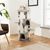 lionto arbre à chat avec niches, plateformes, jouets et sisal robuste